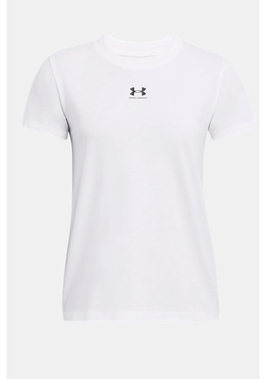 Under Armour Campus Core Kadın Tişört 1383648-100 Beyaz