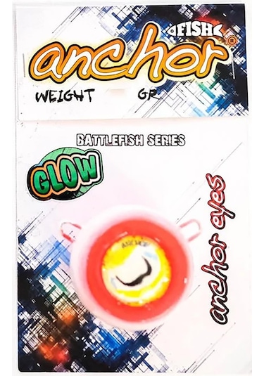 Çapa Anchor 150gr Melek Gözü Kırmızı Glow