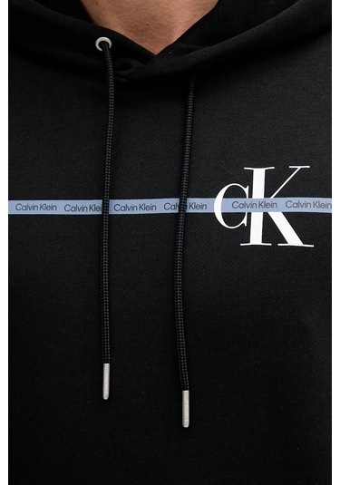 Calvin Klein Erkek Sweat Lv04rc289g Ub1 Siyah Siyah