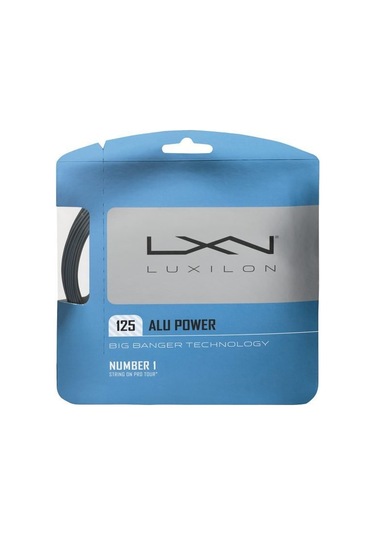 Luxilon 125 Alu Power 1.25 Mm. Kordaj Silver Wrz995100