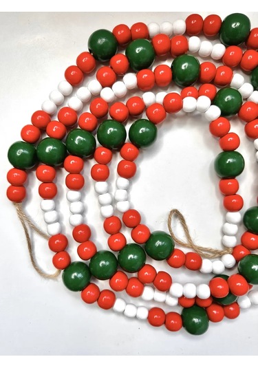 Prosphere Yılbaşı Ağacı İçin Doğal Boncuklar 265563624 Yeşil