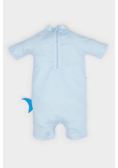 DeFacto Erkek Bebek Köpek Balığı Desenli Mayo E3356A525SMBE343 Mavi