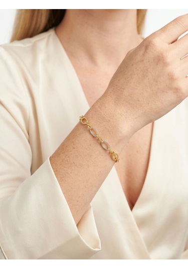 8 Ayar Altın Bileklik 3,39 Gr Açık Sarı