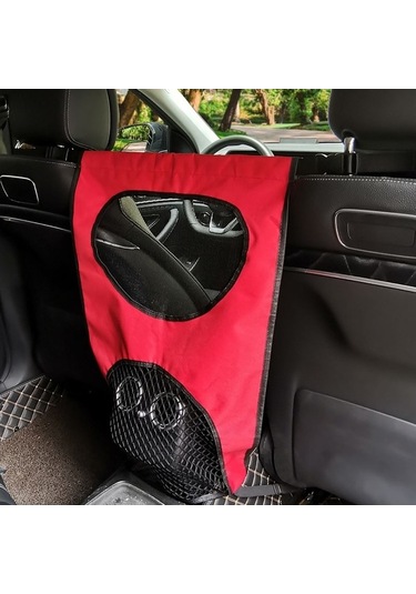 Tongxida Araba Arkası Pet Çocuklar İçin Caydırıcı Koltuk Bariyeri Siyah Saklama Torbaları