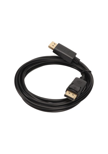 Springsun 1.8m Dp-dp Kablosu, 4k 30hz Ultra Hd, 24k Altın Kaplama, 5 Katlı Koruma, Esnek Dayanıklı Pu Kablo, Bilgisayar-monitör-projeksiyon Uyumlu