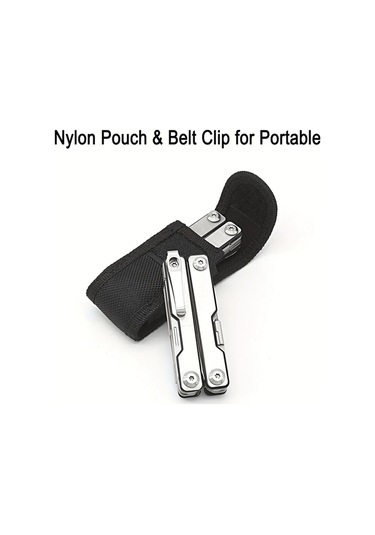 Xuweiwei Iso Bıçak Tutacağı Değiştirilebilir Bıçaklı Katlanabilir İğne Burun Pense Yüksek Hassasiyetli Paslanmaz Çelik Araba Tamir Aracı