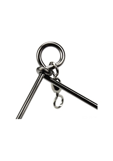 Jeemson Deniz Ve Bot Balıkçılığı İçin 50cm Çelik Tel Tek Bıçaklı Dengeleyici - Kalın Çelik, Yüksek Dayanıklılık, Çok Yem Takma Özelliği