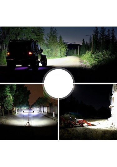 Replax 6 Adet 14 Led Yuvarlak Off Road Sis Farı Sis Lambası Çalışma Lamb