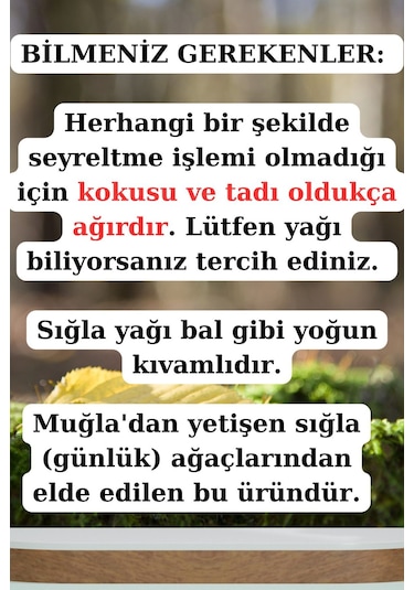 Sığla Yağı 30 Cc - Doğal Köyceğiz Günlük Yağı 20 ML