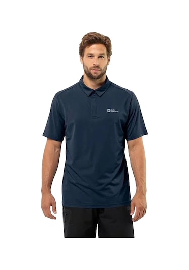 Jack Wolfskin Delgamı Polo M Erkek Polo T-shırt 1809801tr A.gri Açık Gri