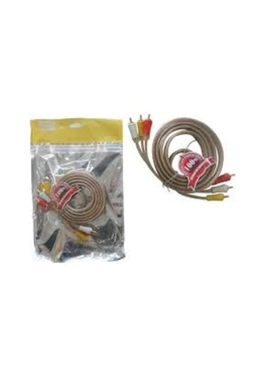 Tunex Zk 716 3Rca M To 3Rca M 3 M. Kablo