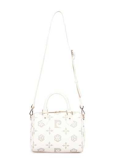 Pierre Cardin 05pc25y10509 Kadın Omuz & Kol Çantası Beyaz Büyük Monogram