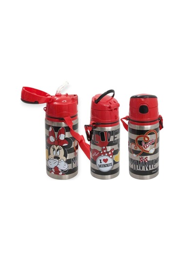 Ottonya Çekçekli Anaokulu Çantası , Çift Gözlü Kalem Çantası , Anahtarlık Ve Çelik Matara Çok Renkli