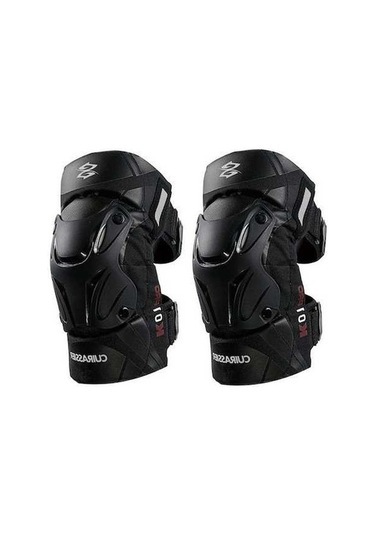 Dancemonkey Ko1 Pro 2 Siyah Motosiklet Dizlik Koruyucu, 2 Adet Siyah