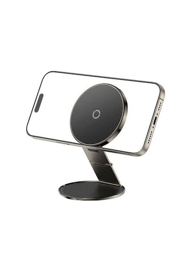 Tongxida Baseus Primetrip Vx1 Çok Yönlü Seyahat Manyetik Telefon Tutucu Ultra İnce Katlanabilir Araç Cep Telefonu Braketi Siy Siyah