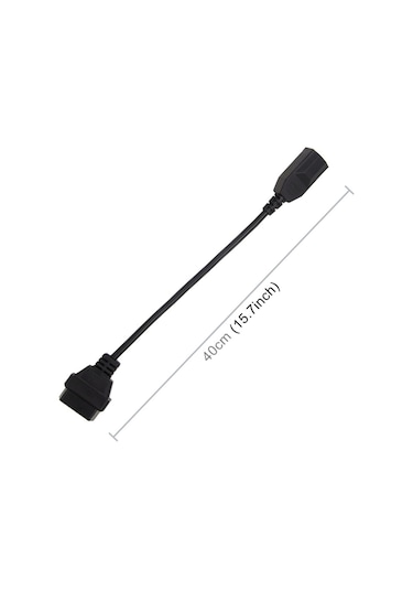Sones Honda İçin Araba 3 Pin'den 16 Pin'e Obd Kablosu, Kablo Uzunluğu: 40cm