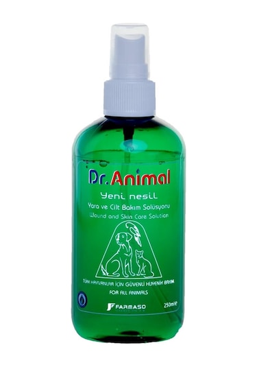 Dr. Animal Yara ve Cilt Bakım Solüsyonu 250 ML