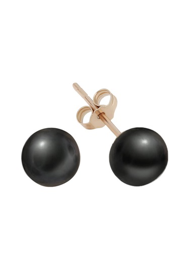 Sirius Modern Siyah İnci Küpe 0845E0003