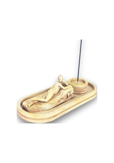 Antik Roma Reclining Naiad Çubuk Tütsülük Ve Tealight