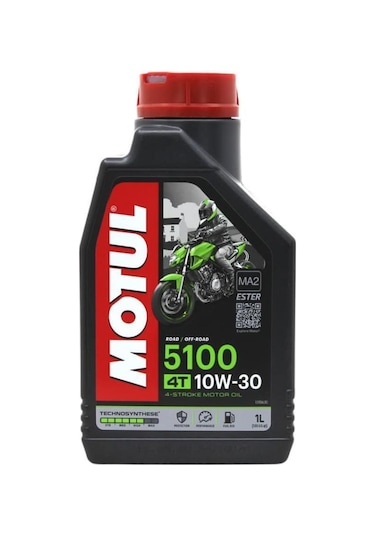 Motul 5100 4t 10W-30 Technosynthese Motosiklet Motor Yağı 1 L
