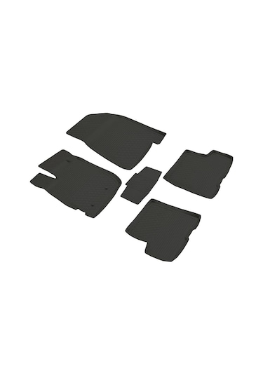 Turkmenaksesuar Dacia Duster Refref 4D Havuzlu Kauçuk Paspas 2018 Ve Üstü Siyah