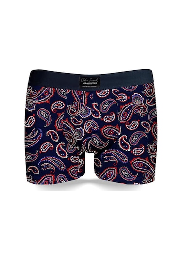 John Frank Desenli Pamuklu Boxer Erkek Boxer Jfbuc147 Lacivert John Frank Desenli Pamuklu Boxer Erkek Boxer Jfbuc147 Lacivert