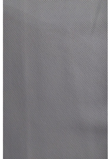 Gri Renk Delikli Suni Deri Oto Tavan Döşeme . Mobilya . Çanta 1 Metre