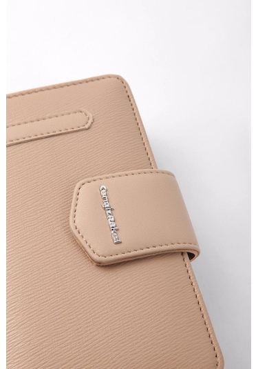 Cengiz Pakel Kadın Orta Boy Cüzdan 65256M Vizon- Vizon