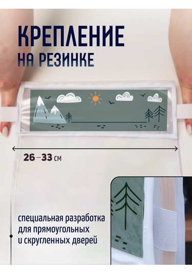 Mimimi Anaokulu Dolabı İçin Kapıya Monte Edilen Düzenleyici İle Ön Cepheli Dolap Cepleri. 173282416 Mavi