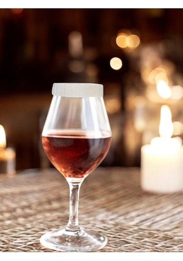 Bardak Kapağı Cam Bardak Kapağı Tıkacı 75 Mm 100 Adet