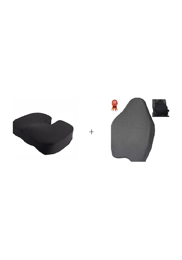 Softlife Ortopedik Cocyx Oturma Minderi + Softlife Lüx Bel Minder