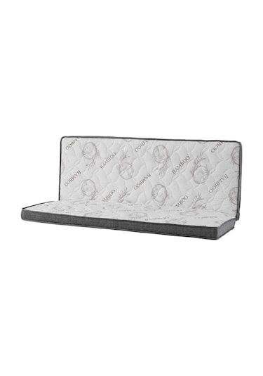 Sitehome Divan Hemnes Uyumlu Katlanır Ortopedik Bamboo Fonksiyonel 10cm Sünger Yatak