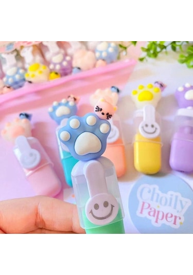 Sanrio Kuromi 6lı Fosforlu Kalem Seti Çok Renkli