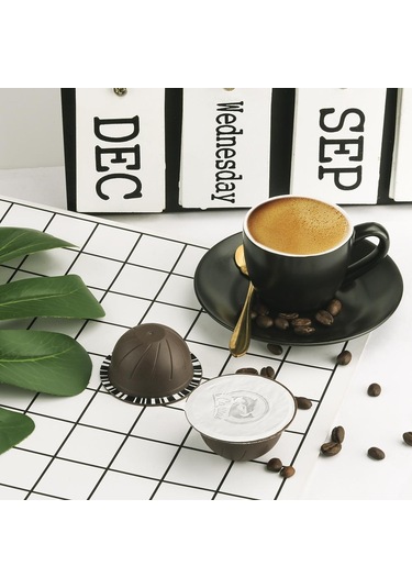 Beyaz İ Cafilas Nvcg3 Yeniden Kullanılabilir Kahve Kapsülü Gıda Sınıfı Pp Doldurulabi Bardak Baklalar Kahve Makinesi Aks. 56600466