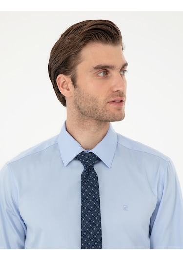 Pierre Cardin Erkek Koyu Mavi Gömlek Basic 50292520-vr032 Koyu Mavi