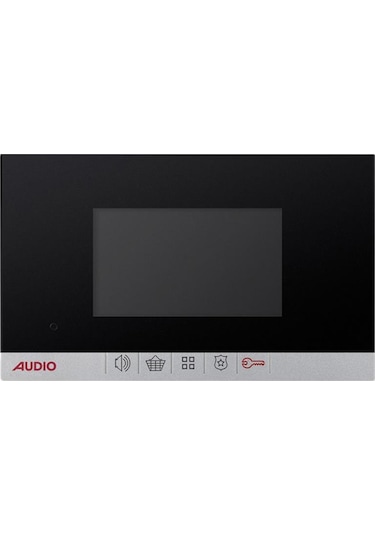 Audıo 001183 Görüntülü 4.3 Inç Siyah Mekanik Butonlu Diafon