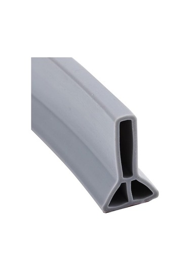 Novahub 50-300 Cm Kauçuk Silikon Duş Bariyeri Su Durdurucu Banyo Su Geçirmez Şerit 5cm-gri 100cm 50 x 300 CM