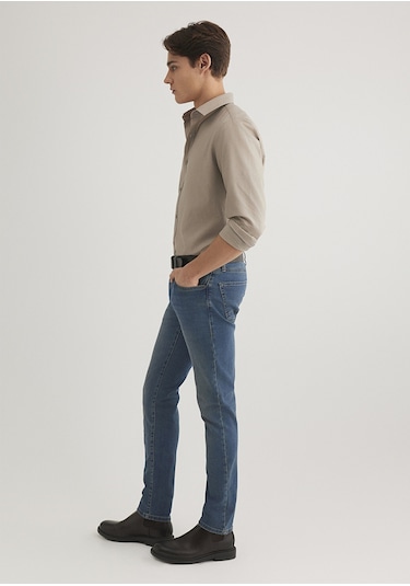 Mavi - Jake Gölgeli İndigo Mavisi Jean Pantolon 8842222407 Mavi