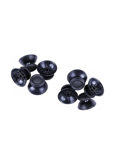 8 Tane Ps4 Topuz Analog Başlık V1 V2 Kol Uyumlu Siyah Renk