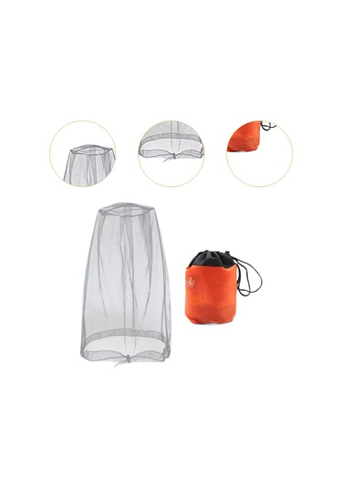 Suntek Bug Bee Yüz Mesh Kılıfı Taşıma Çantası Ile Seyahat Gri L