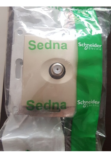 Schneider Sedna Titanyum Sat Priz Sonlu Tekli