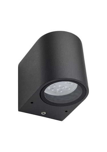 Dış Mekan Çift Yönlü Aplık Ip44 Ampul Dahil Antrasit