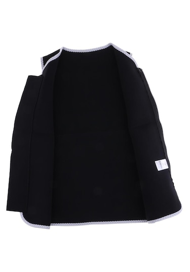 Suntek Kadın's 3mm Ön Fermuar Kolsuz Dalış Elbisesi Ceketi