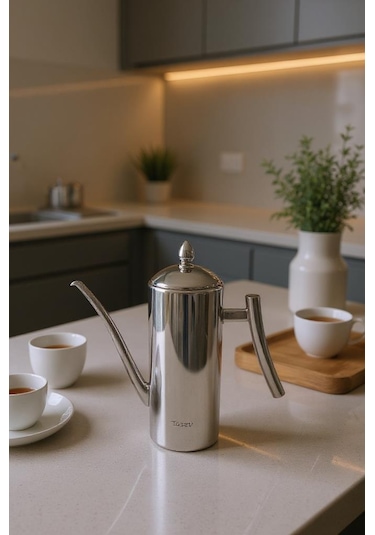 Bambum Zed - Çok Amaçlı Çelik Demlik 1000ml Çelik