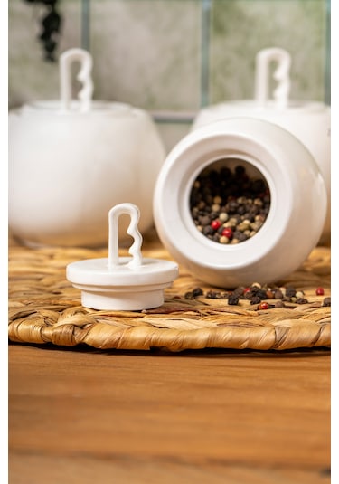 Emsan Ada 5'li Baharat Takımı Beyaz