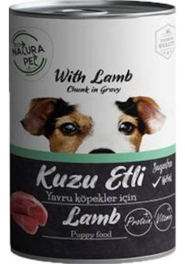 Eco Natura Pet Kuzu Etli Yavru KöpeK Konservesi 400 G
