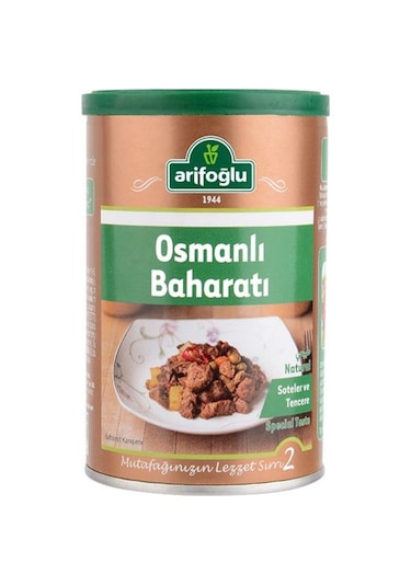 Arifoğlu Osmanlı Baharatı Teneke 130 G