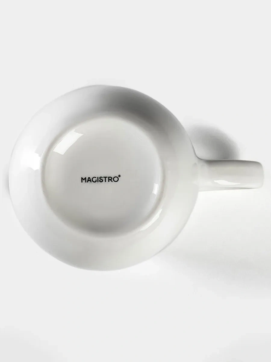 Magistro 1 Litre "blanche" Porselen Su Ve Süt Sürahi 125768835