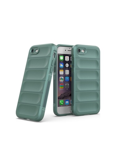 iPhone Uyumlu 7 / 8 Kılıf Optimum Lens Çerçeveli Silikon Kapak