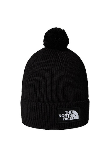 The North Face Tnf Logo Box Pom Beanie Bere Nf0a8chfjk31 Siyah Siyah